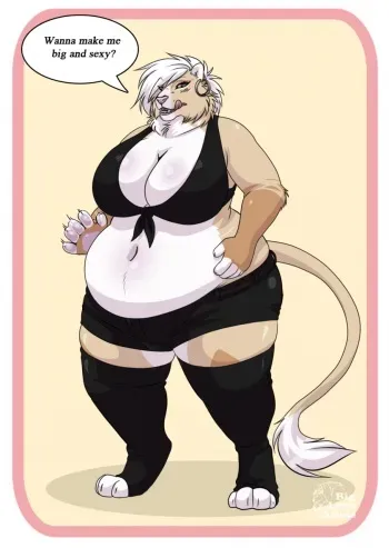 [BigLoveAlicia] Zula weight gain manga cover