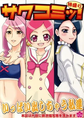(C78) [Sakusakusakuchan (Yoroshiku Tarou)] SakuComi! Tokumori (HeartCatch PreCure!, Battle Spirits Shounen Gekiha Dan, Gokujou!! Mecha Mote Iinchou) manga cover