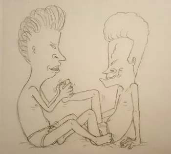 [StickyIckySmut] Beavis and Butthead manga cover