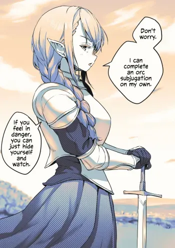 [Ayanakitori] Orc Toubatsu de Daipoka Kamashita Futanari Kishi-chan no Matsuro [English] manga cover
