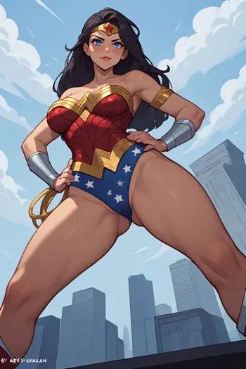 Wonder woman legal issues manga cover