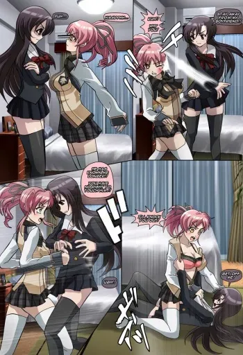 [Banagherlinks] Yandere catfight: Kotohana vs Haruka manga cover