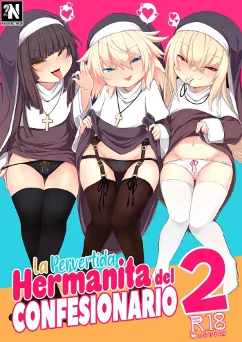 [Sushi-ya (Haruharu Haruto)] Zangeshitsu no Chiisana Ero Sister 2 | La Pervertida Hermanita del Confesionario 2 [Spanish] [NekoCreme] [Digital] manga cover