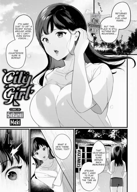 City Girl manga cover