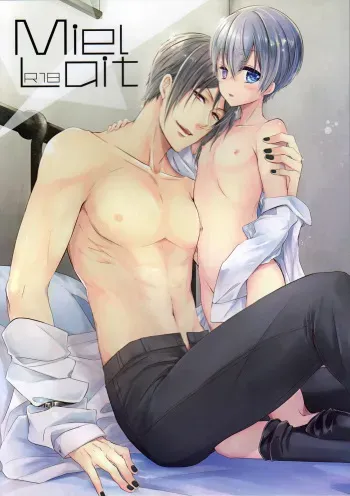 (SPARK10) [Chocolate Macaron (Yoshizawa Vanilla)] Miel lait (Black Butler) manga cover