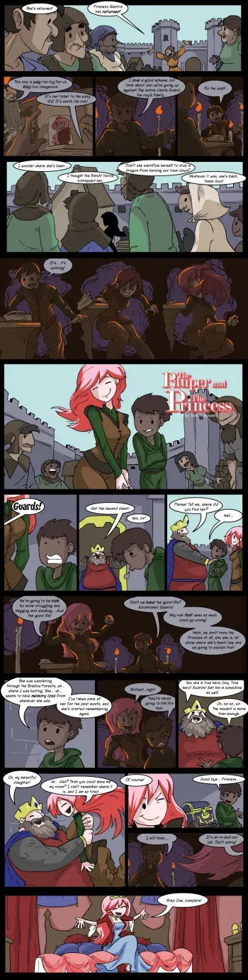 [Ian S] The Pauper and the Princess manga cover