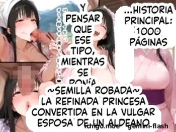 The Cuckolded Child The Pure Princess Becomes a Vulgar Wife in the Countryside (Spanish) MTL manga cover