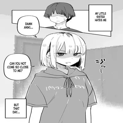 My Sister Who Cannot Stand Me Is Scary [Original] manga cover