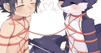 [小猴纸]紧缚小忍者 manga cover