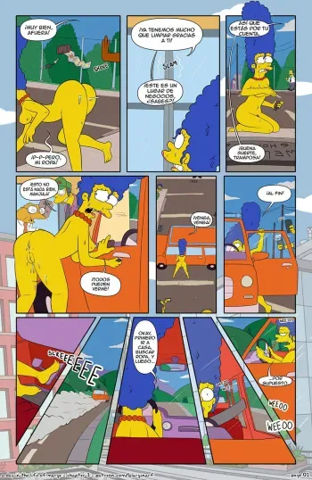 [Blargsnarf] Un Dia en la Vida de MARGE 3 [Spanish] manga cover