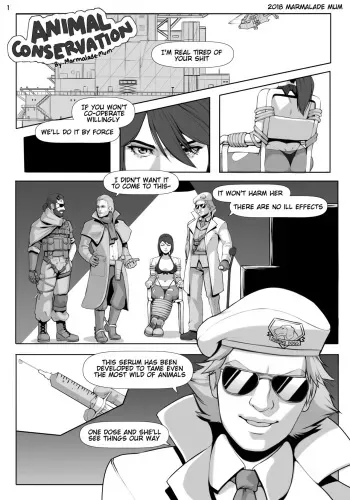 [Marmalade Mum] Animal Conservation (Metal Gear Solid) manga cover