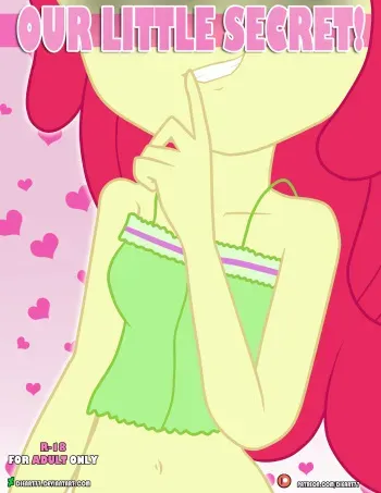 [Dieart77] Out little secret (My little pony) manga cover
