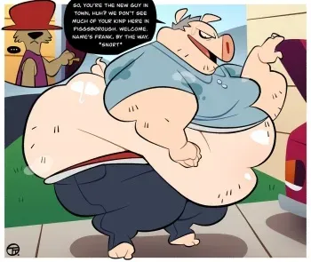 Piggsborough - Chapter 1: Welcome to Piggsborough! manga cover