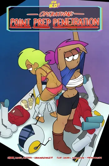[Unknowingest/MrSwindle94] Operation: P.O.I.N.T. Prep Penetration! (OK K.O. Let's be Heroes) manga cover