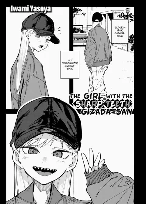 The Girl With the Sharp Teeth, Gizaba-san manga cover