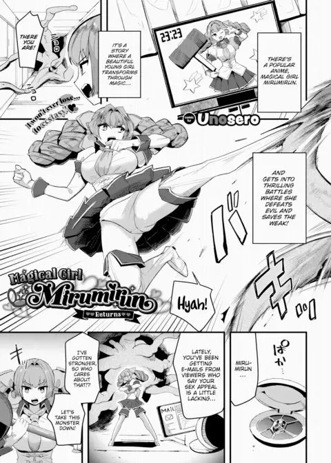 Magical Girl Mirumirun ❤❤Returns❤❤ manga cover