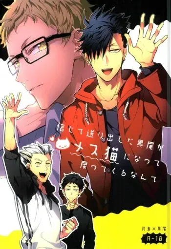 (HaruCC20) [Diego (Mano)] Shinjite Okuridashita Kuroo ga Mesuneko ni Natte Modottekuru nante (Haikyuu!!) manga cover