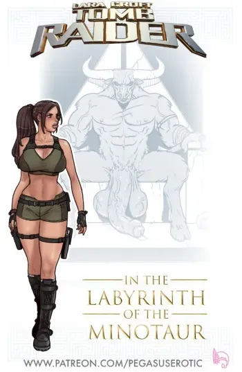 [Pegasus] Lara Croft - Labyrinth of the Minotaur manga cover