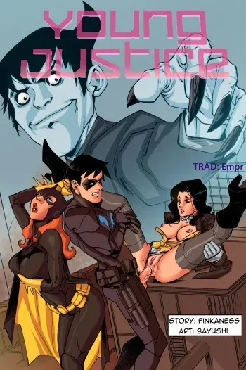 Young justice by Bayushi Traduction Française manga cover