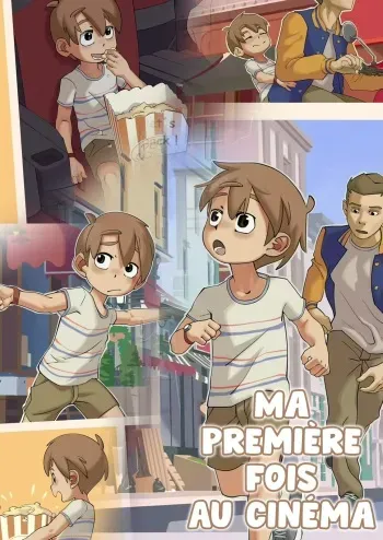 [Tetongu] First time at the cinema | Ma première fois au cinéma [French] {Naota Kun} manga cover