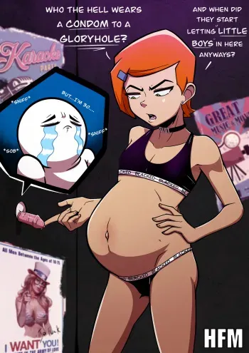 [TreatArtStudios (HFM)] Gwen Gloryhole (Ben 10) manga cover