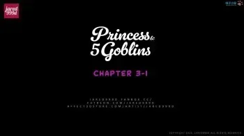 Princess And 5 Goblins 3 manga cover