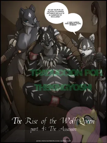 `[Jay Naylor] The Rise of The Wolf Queen Part 4:The Assassin manga cover