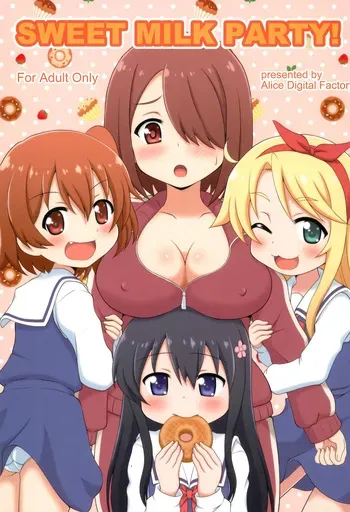 (C96) [Alice Digital Factory (Hirosue Maron)] SWEET MILK PARTY! (Watashi ni Tenshi ga Maiorita!) [English] (Pangean) manga cover