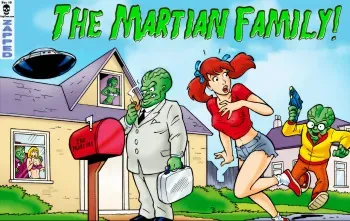 [Pulptoon] The Martian Family! manga cover