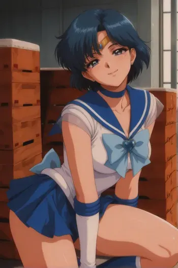 Sailor Mercury in the warehouse (Part 2) [AI Generated] manga cover