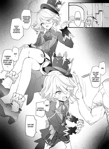 [remora] Furina-chan to Ichaicha suru (Genshin Impact) [Spanish] [Kuhaku] manga cover