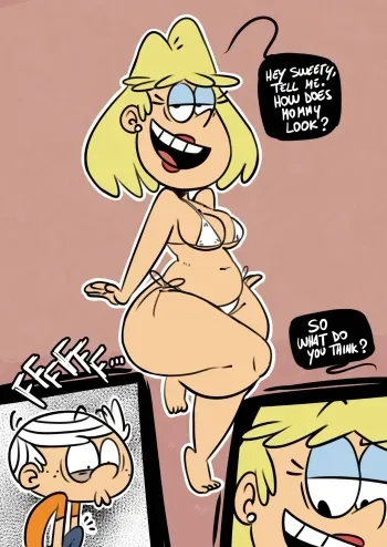 [Pokachu] Rita x Lincoln (The Loud House) manga cover