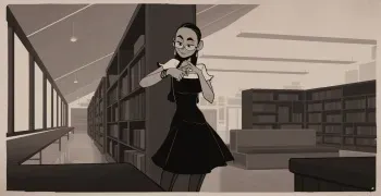 [Incase] Week at the Library [English] manga cover