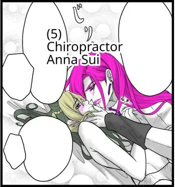 Chiropractor Anna Sui[JoJo's Bizarre Adventure) manga cover