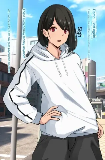 Gambling debts resulted in selling my body in a brothel manga cover