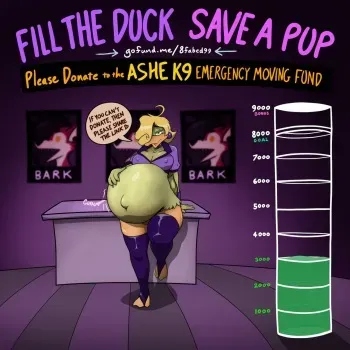 [MitsyMarcella] Fill the Duck - Save a Pup manga cover