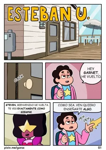 [Garabatoz] - EstebanU (Steven Universe) (Spanish) manga cover