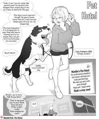 nimbletail Pet Hotel manga cover