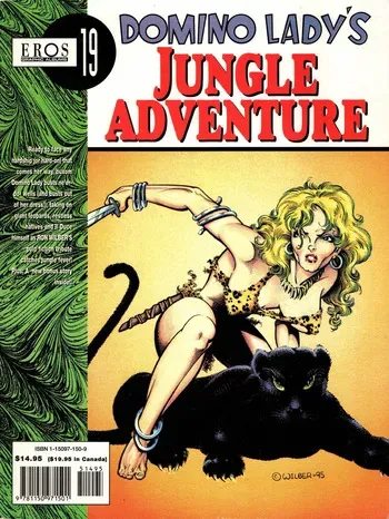 [Ron Wilber] Domino Lady's Jungle Adventure 1-3 (Eros Comics 1992) manga cover