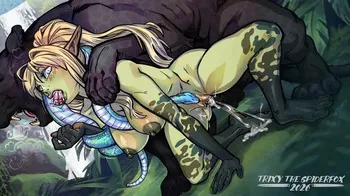 Artist Trixy The Spiderfox manga cover