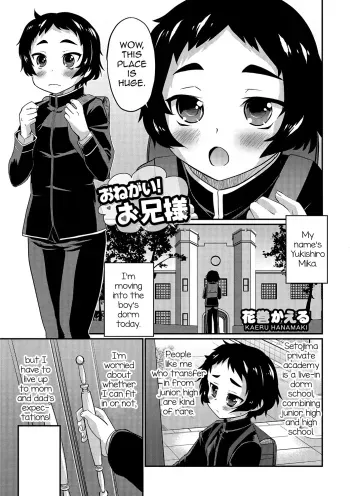 Onegai! Onii-sama manga cover