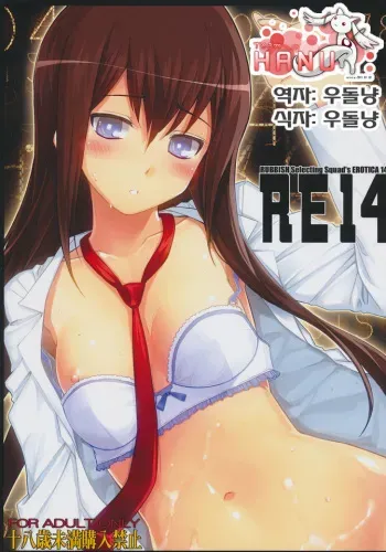 (C80) [RUBBISH Selecting Squad (Namonashi)] RE 14 (Steins;Gate) [Korean] [Team HA-NU] manga cover