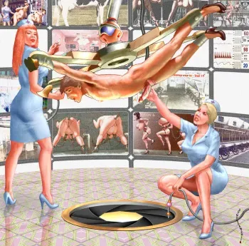 [Synthean] Fembovinized manga cover