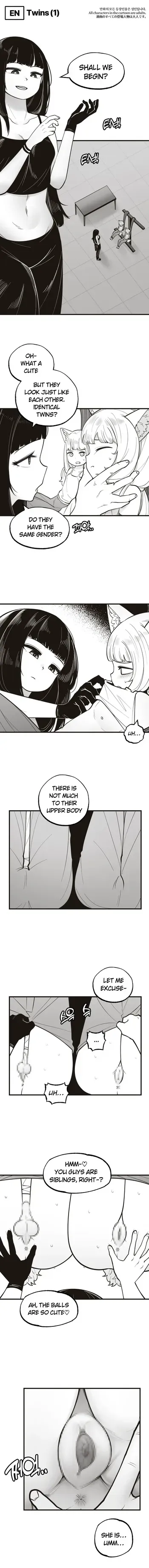 [LangD] 2023-09-01 쌍둥이(Twins)_EP1 manga cover