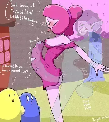 [BlightStarEro] Invisible Marceline (Adventure Time) manga cover