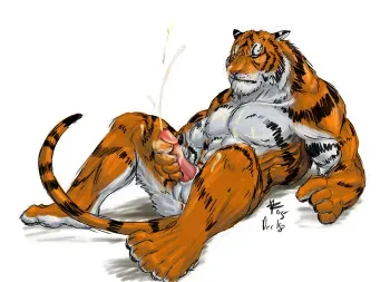 cat and dog furry yaoi manga cover