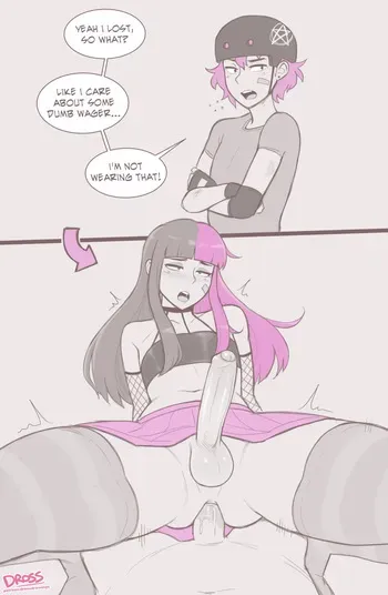[Dross] Skater Boi: extras + fanart manga cover