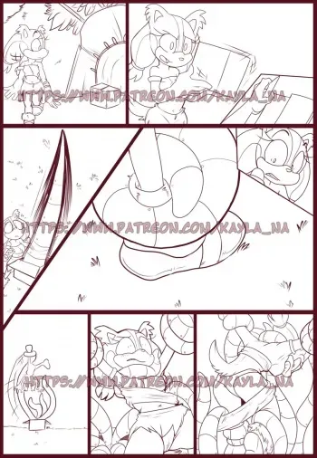 [Kayla-Na] A Present For Sticks (Sonic the Hedgehog) manga cover