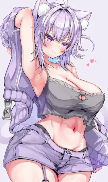 [カジマコト] ちょっと大人な猫◯お◯ゆ (ホロライブ) manga cover