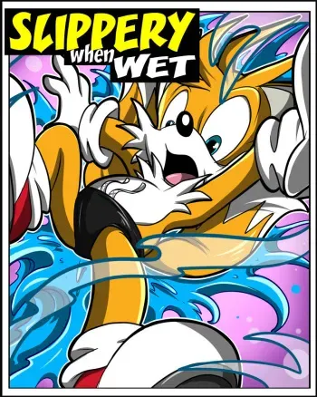 [GreenHill] Slippery When Wet (Sonic The Hedgehog) manga cover